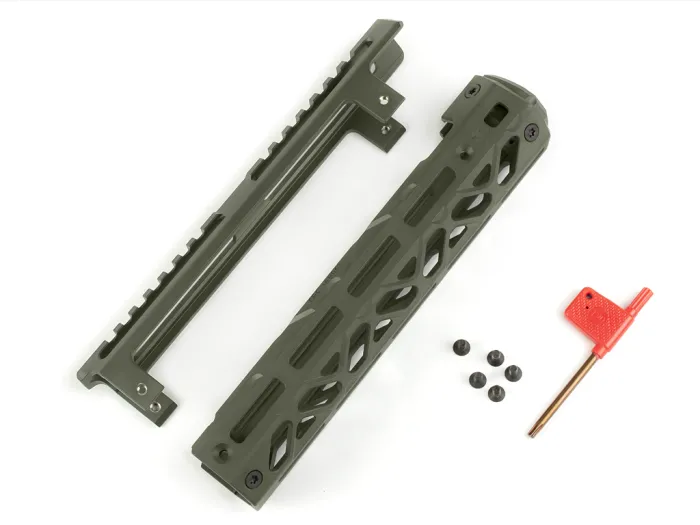 Цівка середня КРУК CRC 1AR061 M-LOK для AR-платформ середньої довжини OD Green