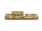 Цівка середня КРУК CRC 1U020A M-LOK з короткою накладкою Coyote Tan