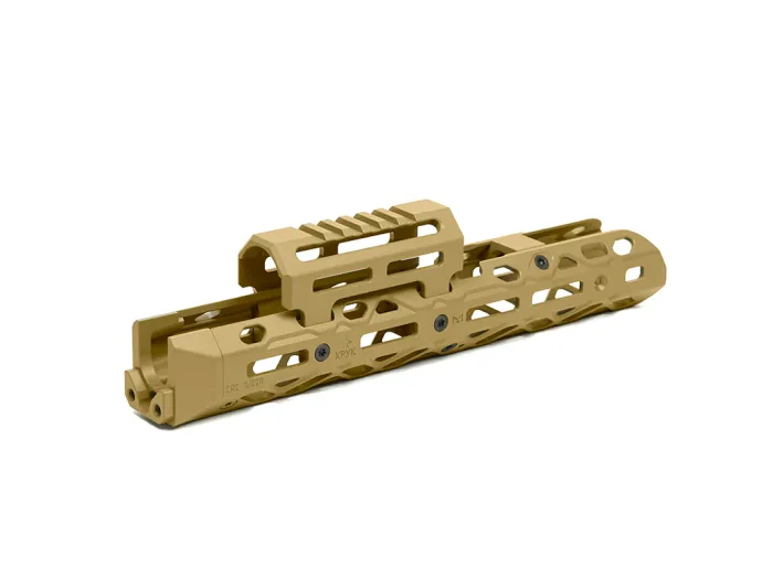 Цівка середня КРУК CRC 1U020A M-LOK з короткою накладкою Coyote Tan