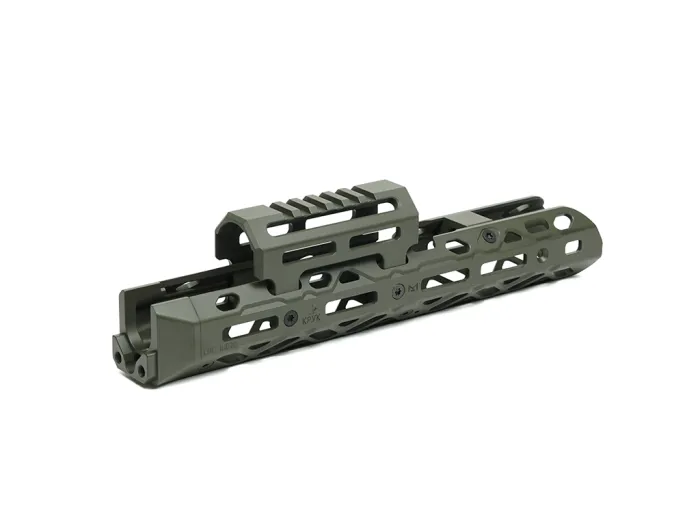 Цівка середня КРУК CRC 1U020A M-LOK з короткою накладкою OD Green