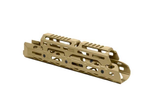 Цівка середня КРУК CRC 1U020B M-LOK з довгою накладкою Coyote Tan