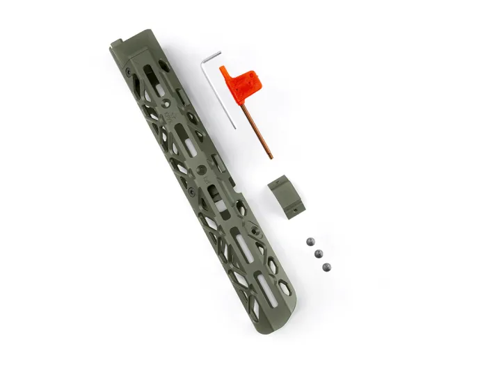 Цівка середня КРУК CRC 1U020L (Lite) M-LOK без накладки OD Green