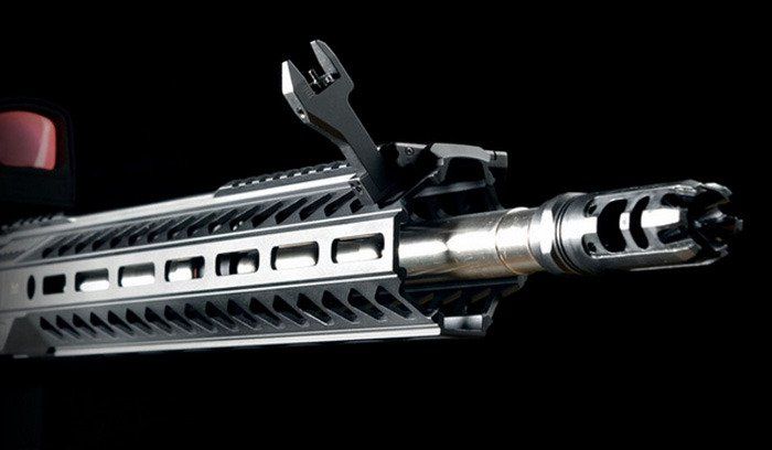 Цівка Strike Industries 13.5" M-LOK Blue SI-StrikeRail-135-BL