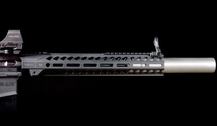 Цівка Strike Industries 13.5" M-LOK Blue SI-StrikeRail-135-BL
