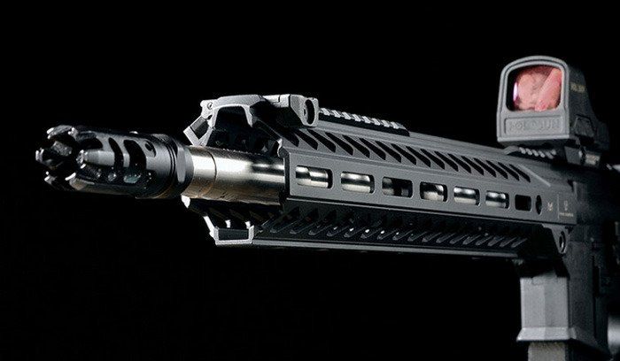 Цівка Strike Industries 13.5" M-LOK Blue SI-StrikeRail-135-BL