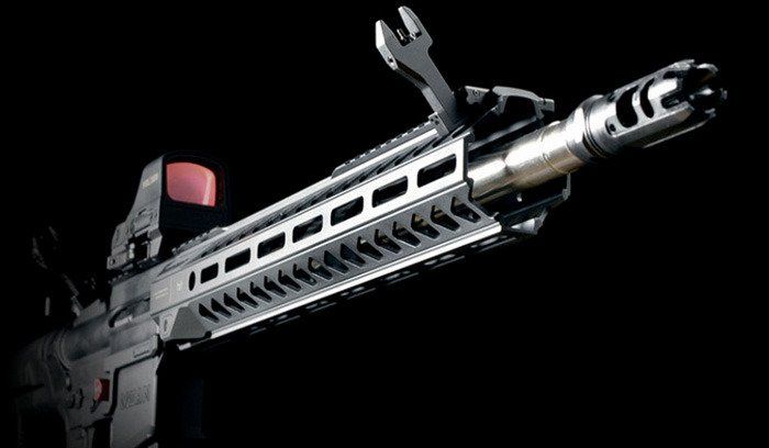 Цівка Strike Industries 13.5" M-LOK Blue SI-StrikeRail-135-BL