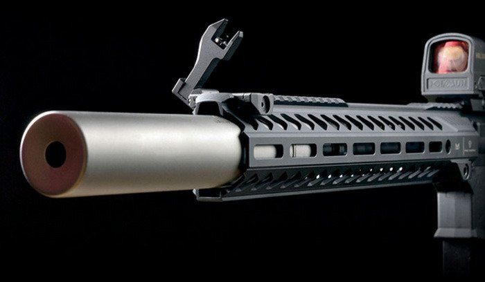 Цівка Strike Industries 13.5" M-LOK Blue SI-StrikeRail-135-BL