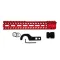 Цівка Strike Industries 13.5" M-LOK Red SI-StrikeRail-135-RE
