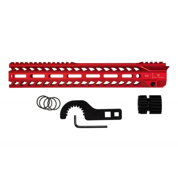 Цівка Strike Industries 13.5" M-LOK Red SI-StrikeRail-135-RE