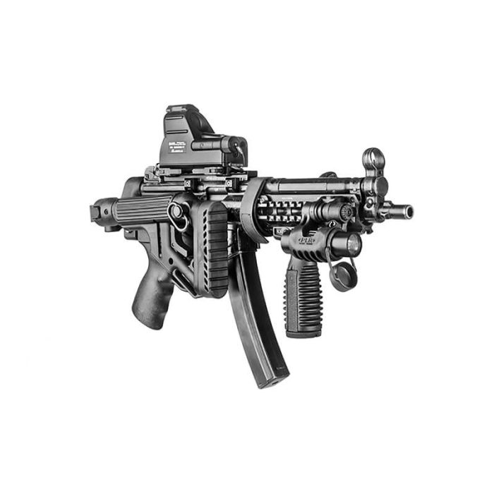 Приклад складаний FAB Defense для MP5 з регульованою щокою
