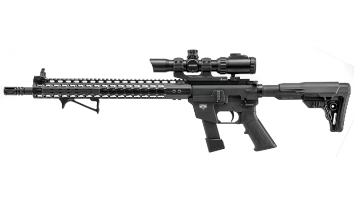 Упор Leapers UTG Ultra Slim Angled Foregrip Keymod Black MT-AFGK01