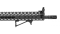 Упор Leapers UTG Ultra Slim Angled Foregrip Keymod Black MT-AFGK01