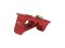 Упор передній ODIN B1 Handstop на базу кріплення M-LOK Red