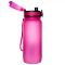 Пляшка для води Uzspace Colorful Frosted-Tritan 650 мл 3037 (колір - рожевий)