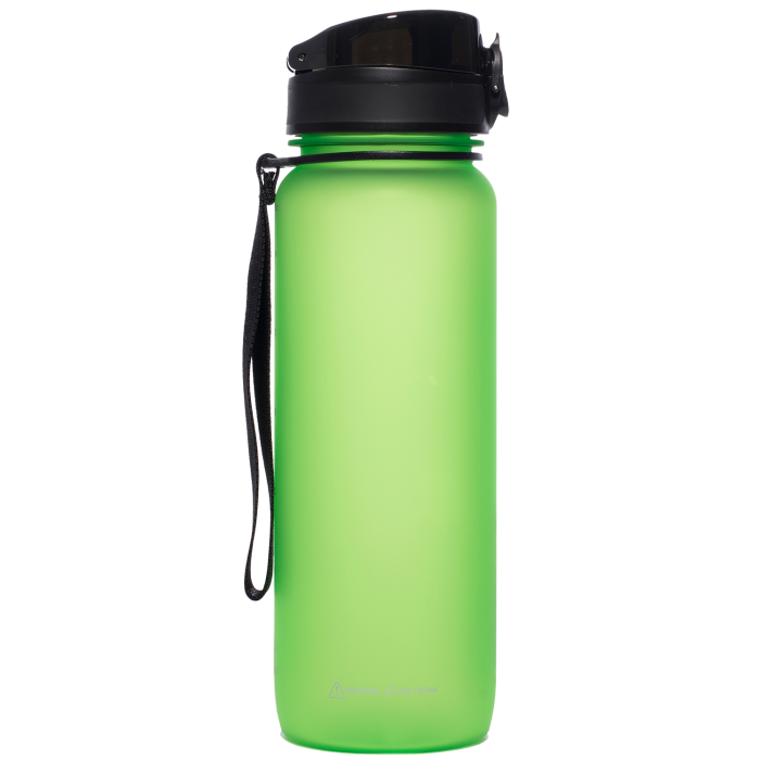 Багаторазова пляшка для води Uzspace Colorful Frosted-Tritan 800 мл 3053 (колір - салатовий)