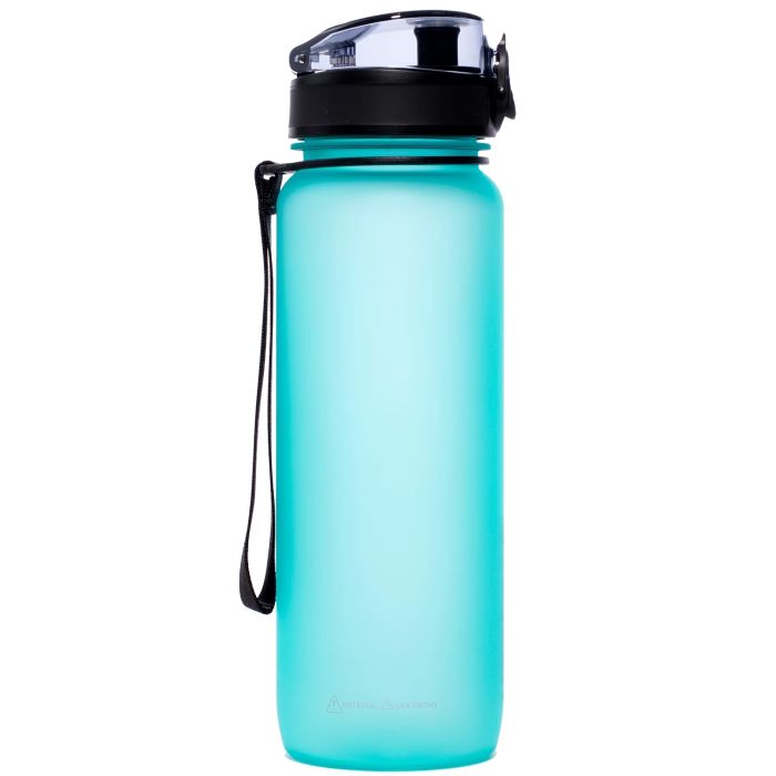 Багаторазова пляшка для води Uzspace Colorful Frosted-Tritan 800 мл 3053 (колір - тіффані)