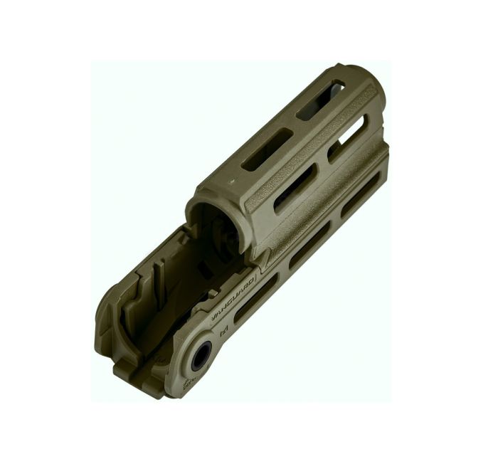 Цівка Fab Debense Vanguard AK кріплення M-LOK Green