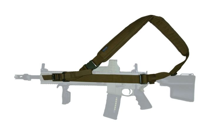 Тактичний триточковий ремінь DANAPER Silent Sling Coyote