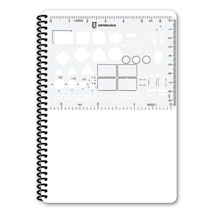 Всепогодний робочий блокнот Ecopybook Tactical Командира взводу A5