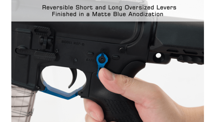 Запобіжник Leapers UTG для AR15 Blue TLT-TKSLTB