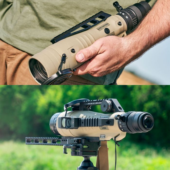 Зорова труба Bushnell Elite Tactical 8-40х60 FDE сітка Tremor 4 Picatinny